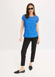 Blusenshirt aus Kordel-Spitze, bonprix