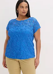 Blusenshirt aus Kordel-Spitze, bonprix
