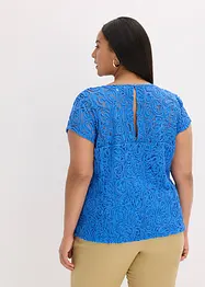 Blusenshirt aus Kordel-Spitze, bonprix