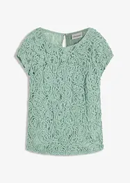 Blusenshirt aus Kordel-Spitze, bonprix