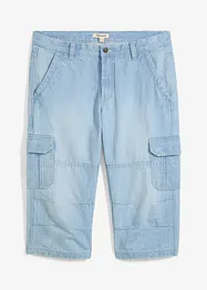 Regular Fit 3/4 Cargojeans, Straight, bonprix