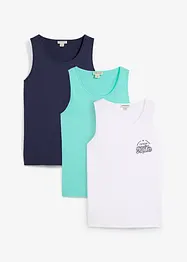 Tanktop (3er Pack), bonprix