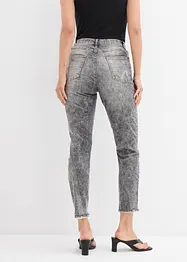 Jean Mom avec effets destroy, bonprix