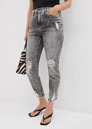 Jean Mom avec effets destroy, bonprix