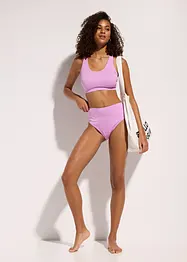 Gerippter Bustier-Bikini (2-tlg.Set), bonprix