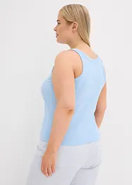 Geripptes Tanktop, bonprix