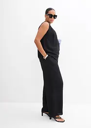 Top en viscose mélangée, effet froissé, bonprix