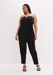 Overall mit Bustier-Ausschnitt und Binde-Detail, bonprix