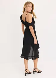 Robe midi ajustée, bonprix