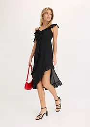 Robe midi ajustée, bonprix