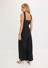 Jumpsuit aus fließendem Satin, bonprix