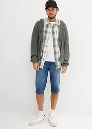 Long-Jeans-Bermuda, Regular Fit, bonprix