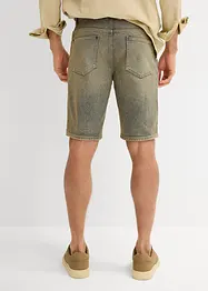 Dirty Washed Jeans-Bermuda, Regular Fit, bonprix