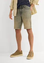 Dirty Washed Jeans-Bermuda, Regular Fit, bonprix