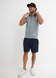 Sweat-Bermuda in ausgewaschener Optik, bonprix