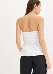 Blouse sans manches à base volumineuse, bonprix