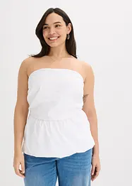 Blouse sans manches à base volumineuse, bonprix