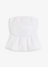 Blouse sans manches à base volumineuse, bonprix