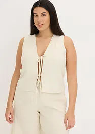 Gilet sans manches à nouettes, bonprix
