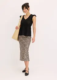 Shirt mit Lochstickerei, bonprix