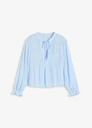 Bluse mit Lochstickerei, bonprix