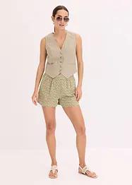 Shorts mit Lochstickerei, bonprix