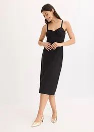 Midikleid mit figurbetonter Passform, bonprix