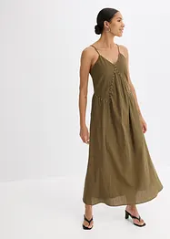 Maxikleid mit Ösen-Verzierung, bonprix