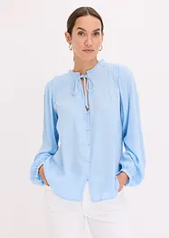 Bluse mit metallisierten Streifen, bonprix