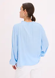 Bluse mit metallisierten Streifen, bonprix