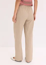 Weite Hose mit Struktureffekt, bonprix