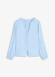 Bluse mit metallisierten Streifen, bonprix
