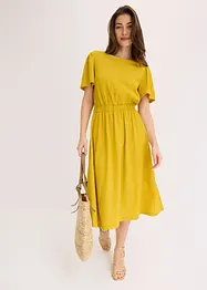 Robe légère en jersey crêpe, bonprix