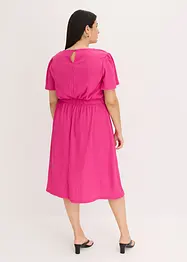Jerseykleid aus strukturiertem Crêpe, bonprix