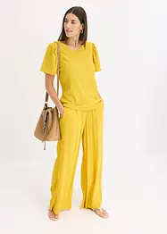 Shirt aus strukturiertem Crêpe, bonprix