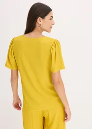 Shirt aus strukturiertem Crêpe, bonprix