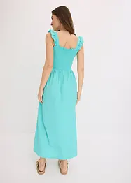 Robe en jersey avec détail smocké, bonprix