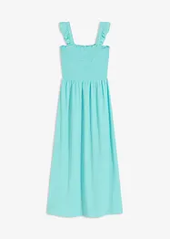 Robe en jersey avec détail smocké, bonprix