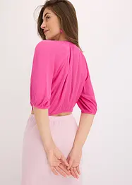 Blusenshirt aus fließender Viskose, bonprix