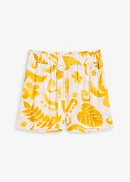 Short imprimé en viscose texturée, bonprix