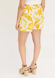 Short imprimé en viscose texturée, bonprix