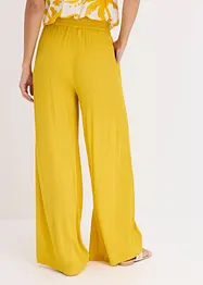 Pantalon taille élastiquée en viscose fluide, bonprix
