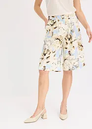Bermuda à pinces en viscose, bonprix