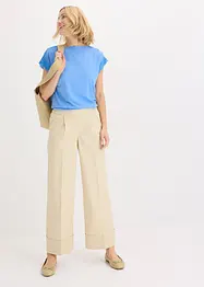 T-shirt en viscose avec dentelle, bonprix