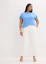 T-shirt en viscose avec dentelle, bonprix