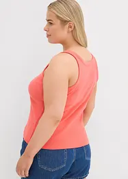 Geripptes Tanktop, bonprix