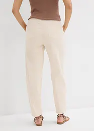 Jean barrel taille mi-haute élastiquée, bonprix