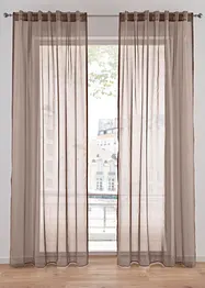 Gardine aus leichtem Voile (1er Pack), bonprix