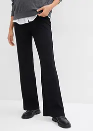 Pantalon de grossesse en jersey milano, jambes légèrement évasées, bonprix