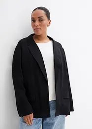 Blazer en viscose mélangée, effet froissé, bonprix